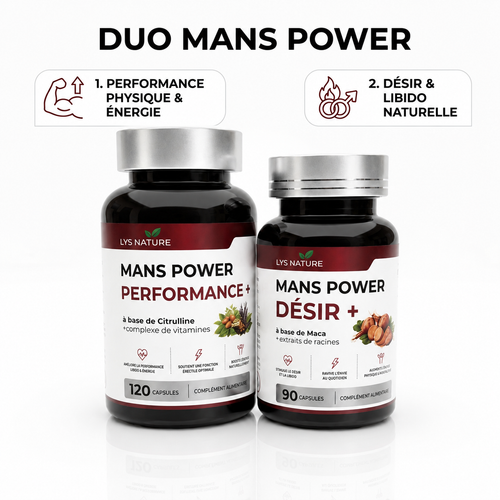 LYS NATURE - DUO MANS POWER - Homme Haute Puissance